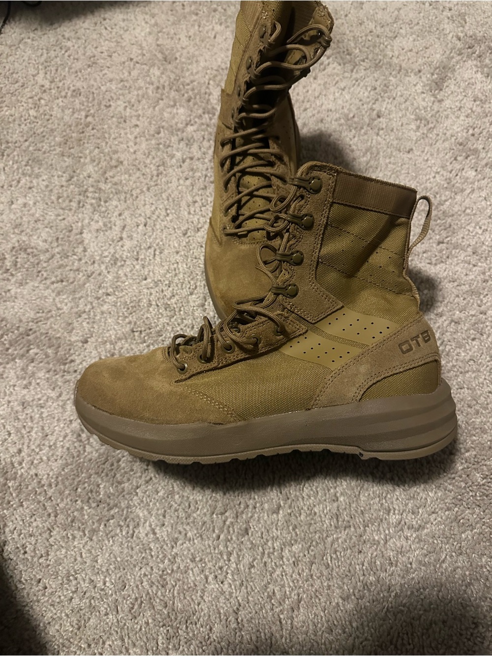 Military OTBT CARBON FIBER Tactical Boot in Coyote